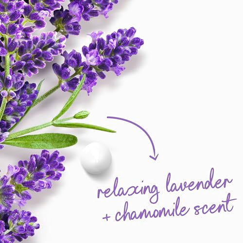 Dove Body Wash with Pump Relaxing Lavender Oil & Chamomile 3 Count for Renewed, Healthy-Looking Skin Gentle Skin Cleanser with 24hr Renewing MicroMoisture 30.6 oz